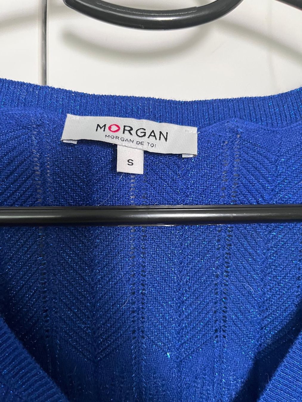 Morgan Top: Top Morgan (Grösse S) - Royalblau – Usato da Basel venduto da CocoBasel 1