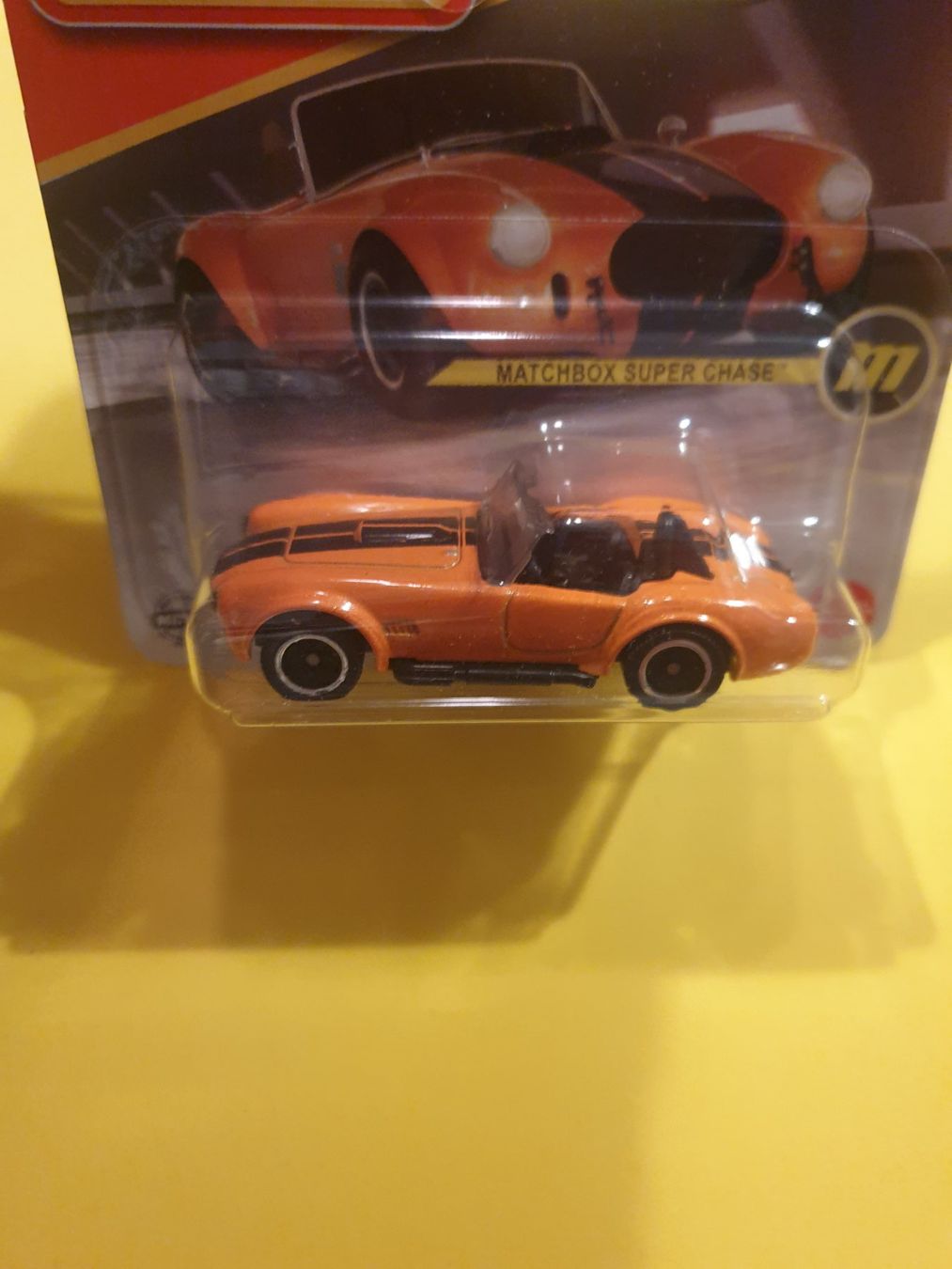 Matchbox Modellini d'auto: Matchbox 1965 SHELBY COBRA 427 "SUPER CHASE" – Nuovo e nell'imballaggio originale da Oftringen venduto da Rotor 4