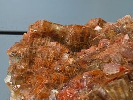 Sparkling Hematite-Included Yellow Fluorite Asturias, Spain.