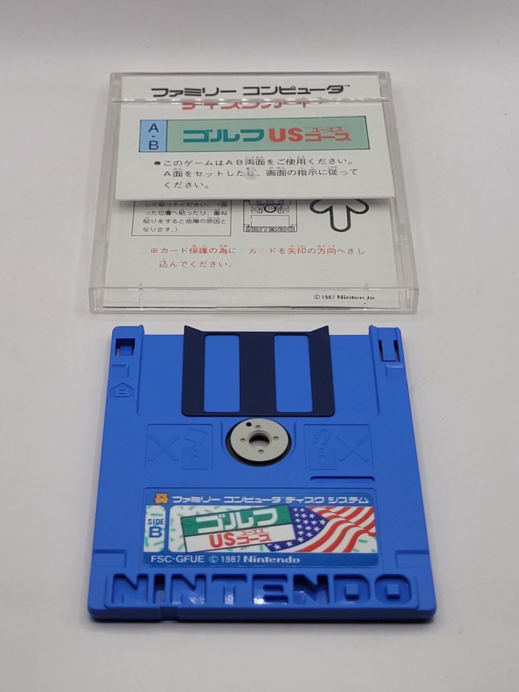Nintendo Giochi: US Colf Course Mario Famicom Disk NES OVP Japan – Usato da Münchenstein venduto da danytlaw 5
