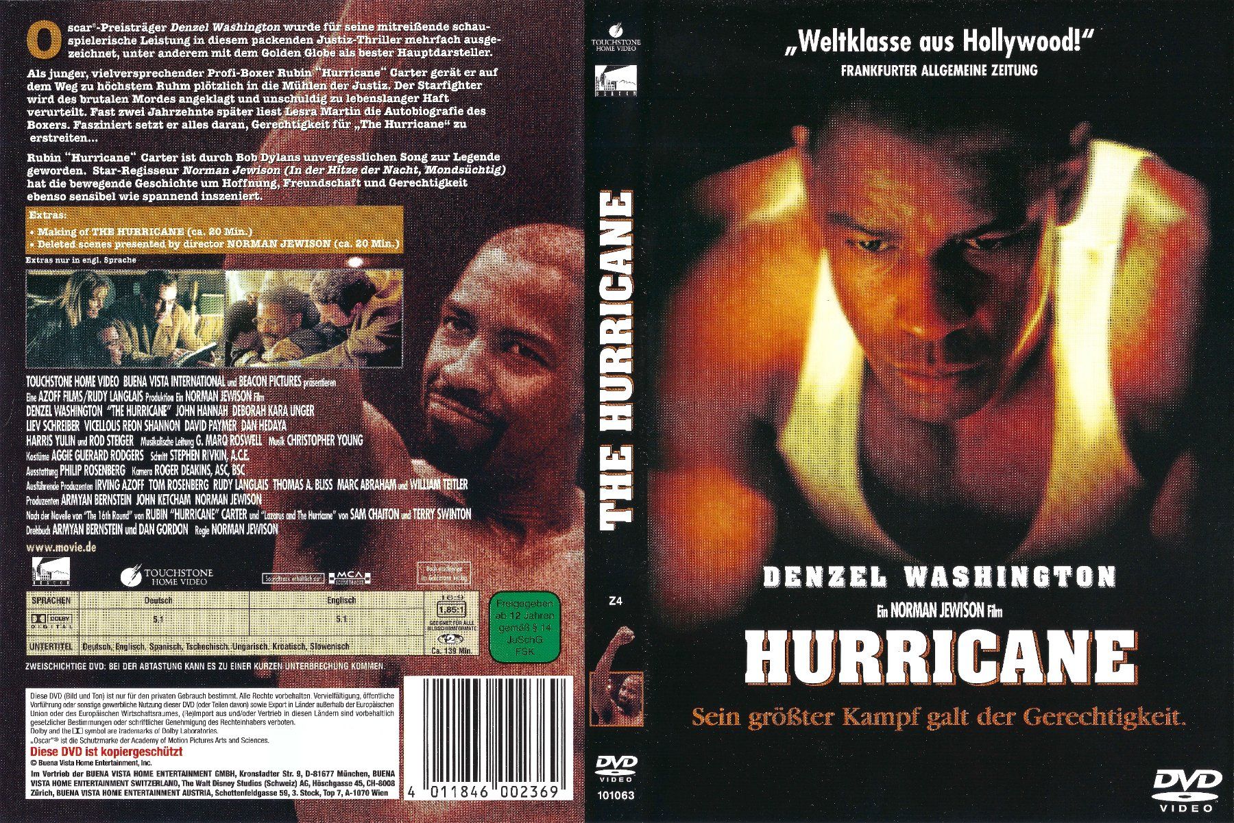 Tous les DVDs: Hurricane – D'occasion à Zürich par Cineasten