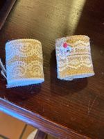 SPITZEN BAND-JUTE 2ER-SET