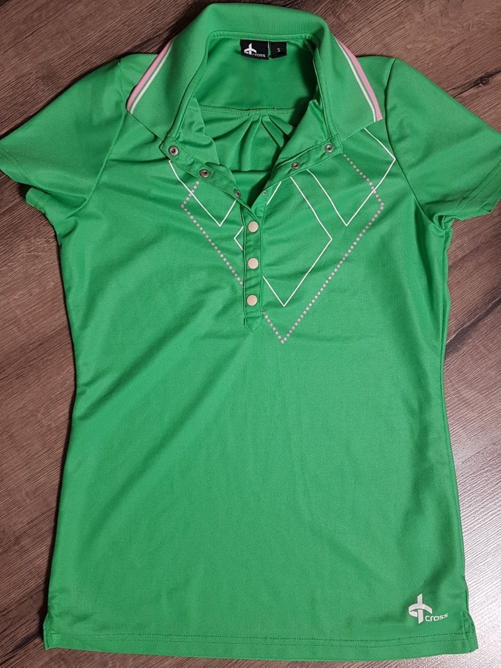 Magliette Polo: Cross T-Shirt Gr S Grün – Usato da Gwatt (Thun) venduto da Letzte-Chance-III