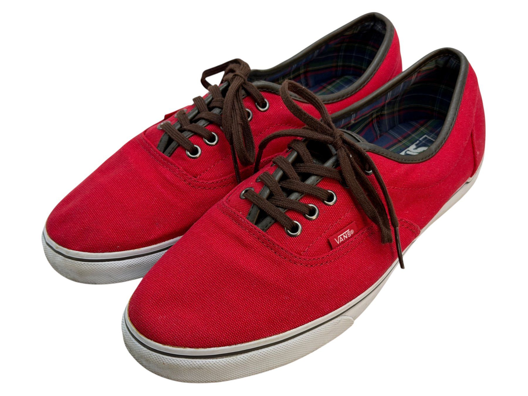 Vans Scarpe da uomo: Baskets Vans tissue rouge. Pointure 45 – Usato da Cossonay-Ville venduto da PatineDuTemps 3