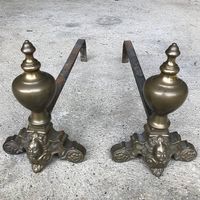 Paire de chenets