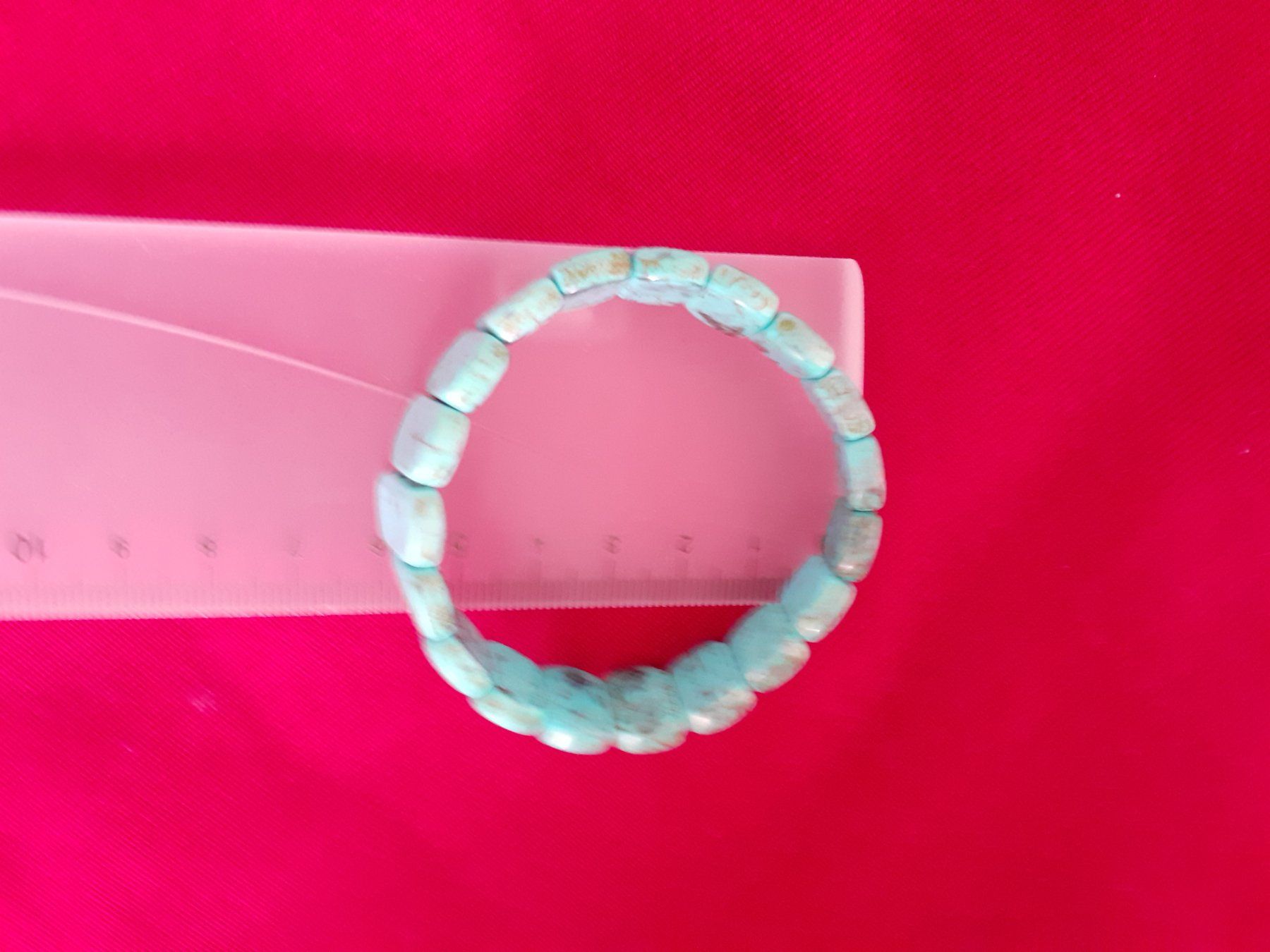 Bracelets: Türkis Armband Edelstein – D'occasion à Yverdon par DerStorchUndDieBiene 1