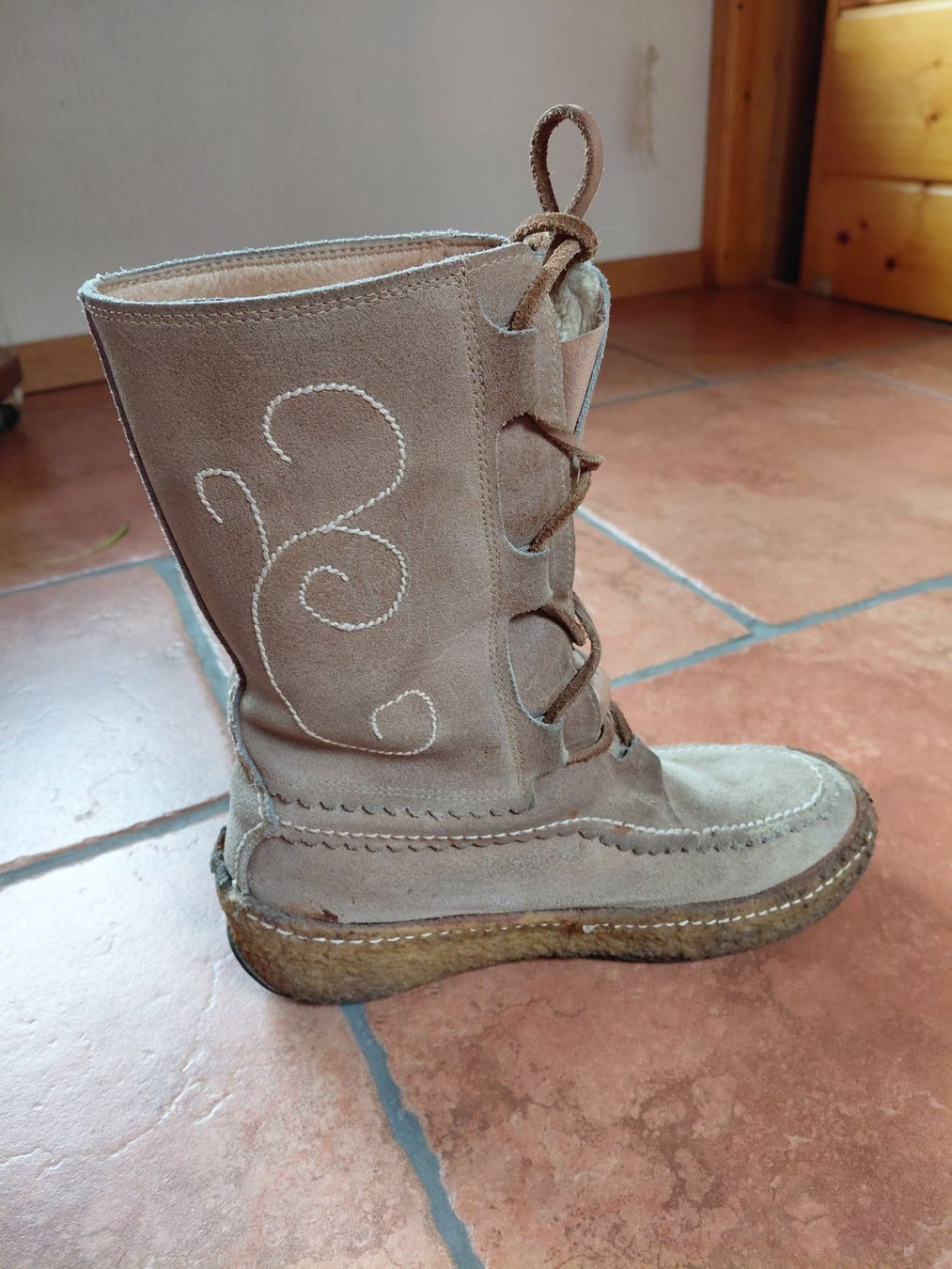 Tecnica Scarpe da uomo: Bottes de neige fourrées de marque Tecnica – Usato da Boussens venduto da mgerma54 5