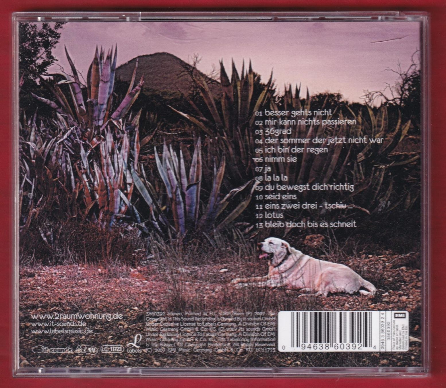 CDs: 2raumwohnung - 36Grad (CD) – Gebraucht aus Zürich von Pfluftl2000 1