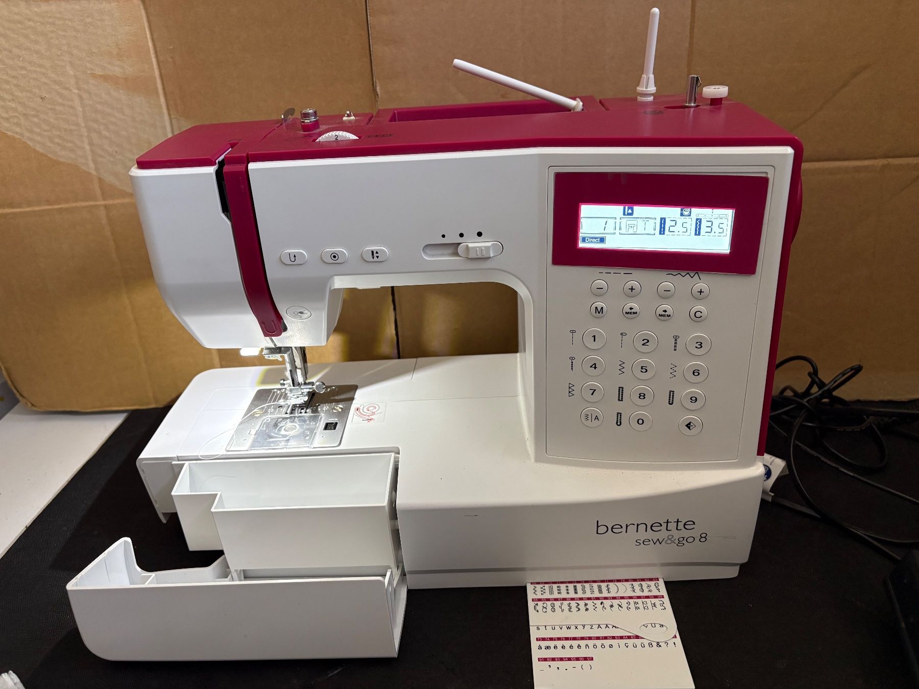 Macchine da cucire: Bernina bernette sew&go 8 Nähmaschine – Difettoso da Lausen venduto da sen_jm7c 2