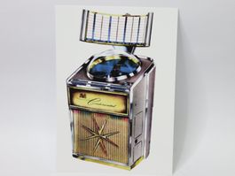 AK Jukebox AMI Continental 1960 Postkarte Musikbox