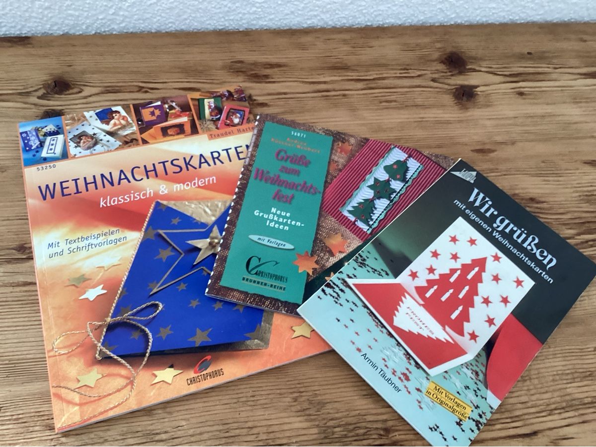 Riviste & Magazine: 3 Hefte Weihnachtskarten basteln – Nuovo (secondo la descrizione) da Wassen UR venduto da SABDOM