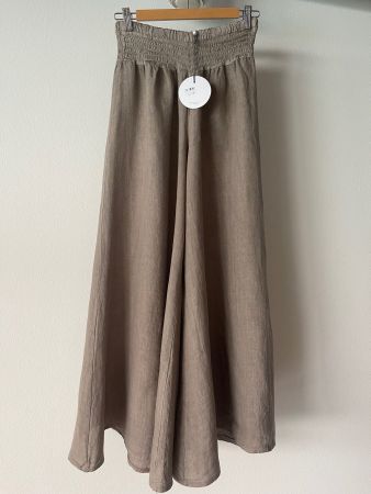 Leinen Palazzo-Hose