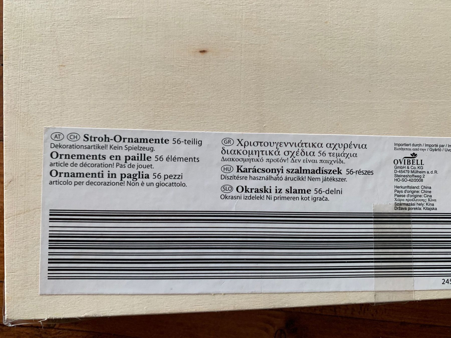 Tutte le decorazioni: 56 Strohornamente Strohsterne Weihnachten – Nuovo (secondo la descrizione) da Kirchdorf AG venduto da coco123 5