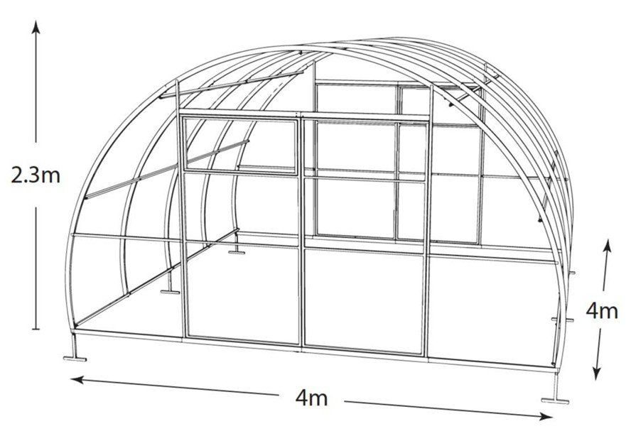 Gartenhäuser & Gewächshäuser: Gewächshaus – Gebraucht aus Olten von UA20 3