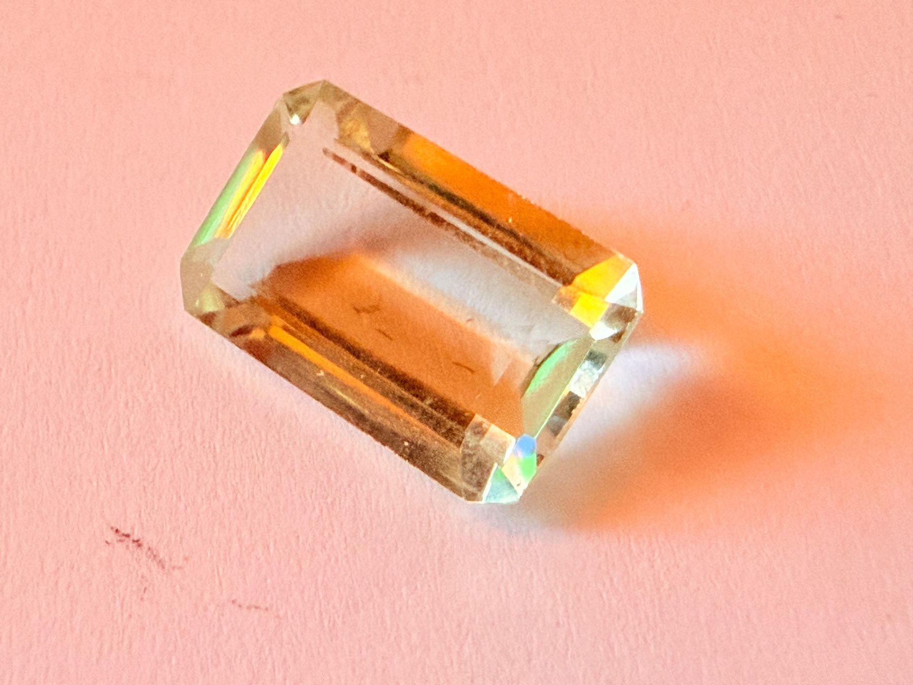 Pietre preziose: Natürlicher Prasiolite,  7,65ct, facettiert. – Nuovo (secondo la descrizione) da Zuerich venduto da SonderArt-Wertgut 3