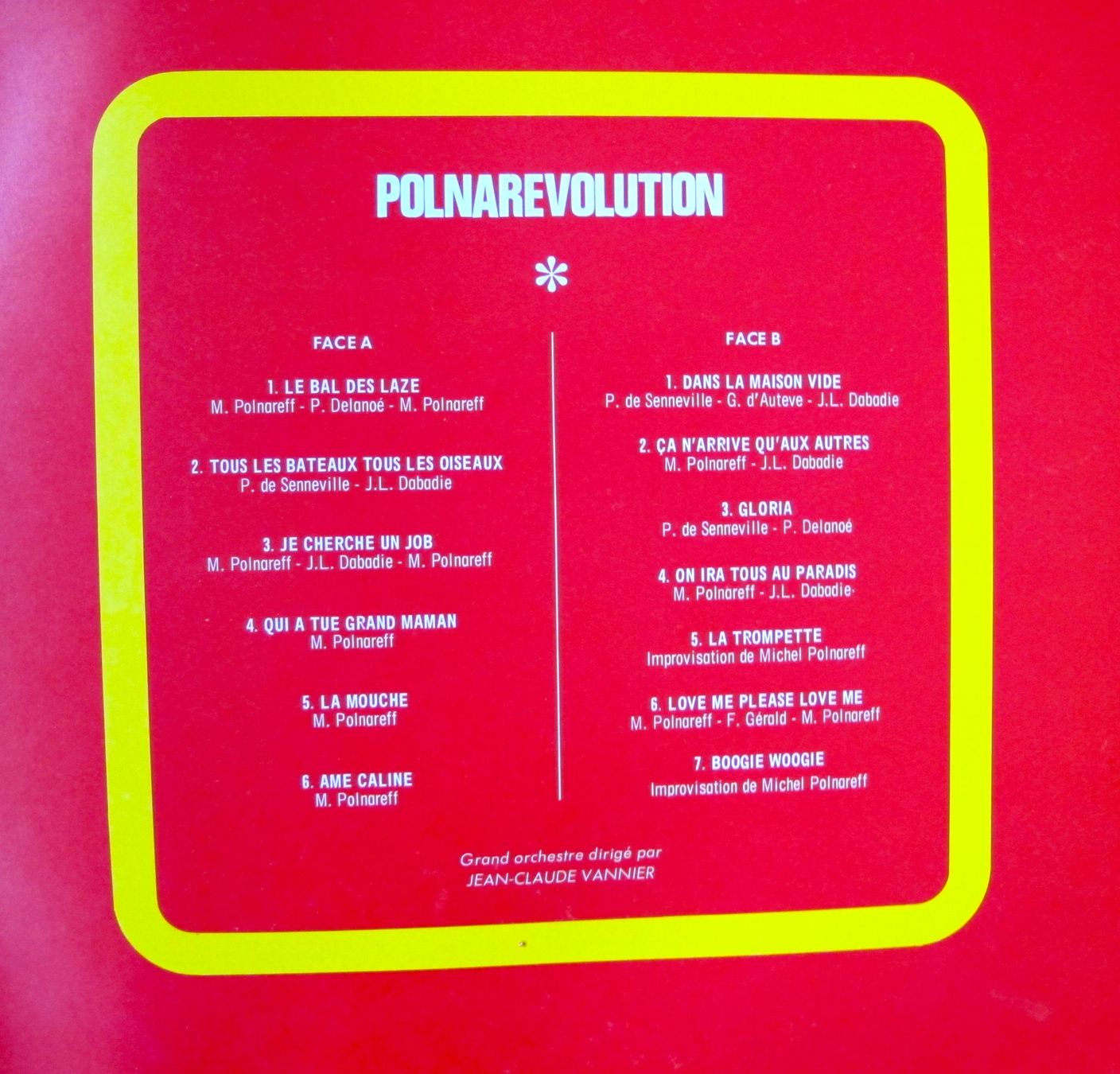 Dischi in vinile: Michel Polnareff ‎– Polnarevolution – Usato da Bern venduto da hippoism 1