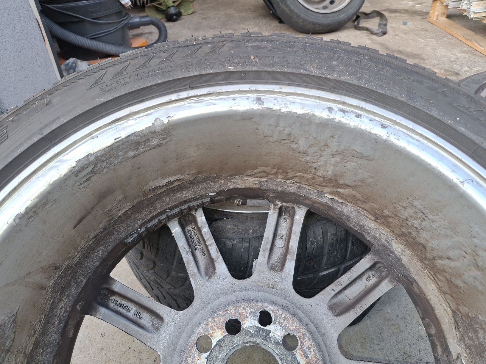 Pneumatici & Ruote complete: 17" AUDI Alufelgen Starkgebraucht – Usato da Goldingen venduto da mllerr2007 3