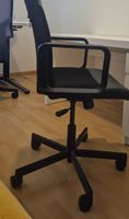 Office Chair Black Adjustable Height Used