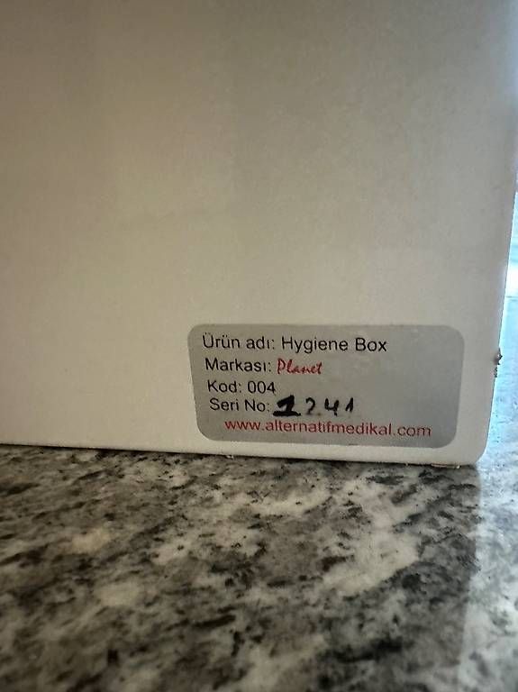 Contenitori edile: Hygienebox – Usato da Nebikon venduto da schnischna80 1