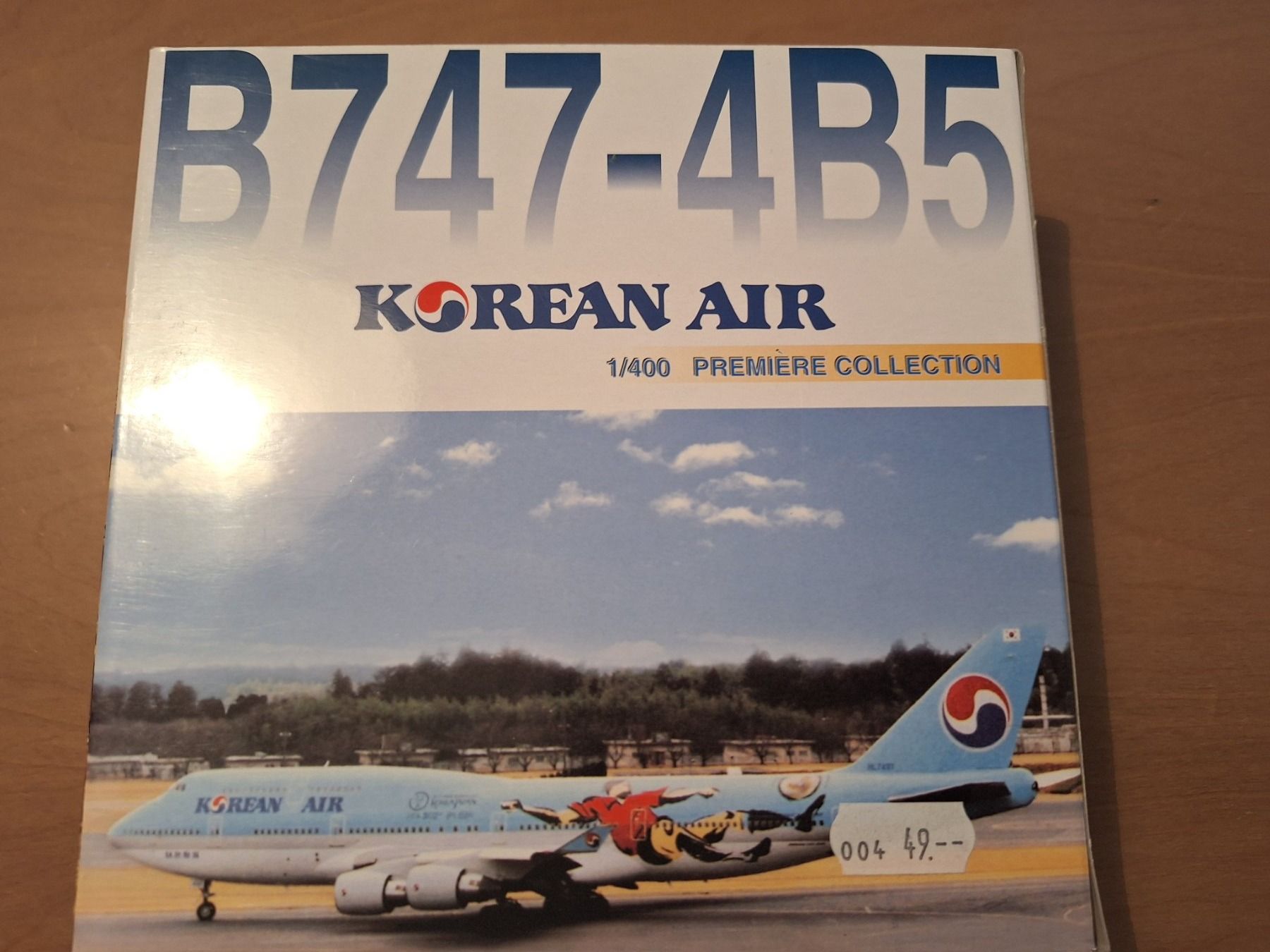 Boeing Kit di modellismo & Modellini statici: Korean Air B747-4B5 1:400 – Difettoso da Sargans venduto da nicsam1815