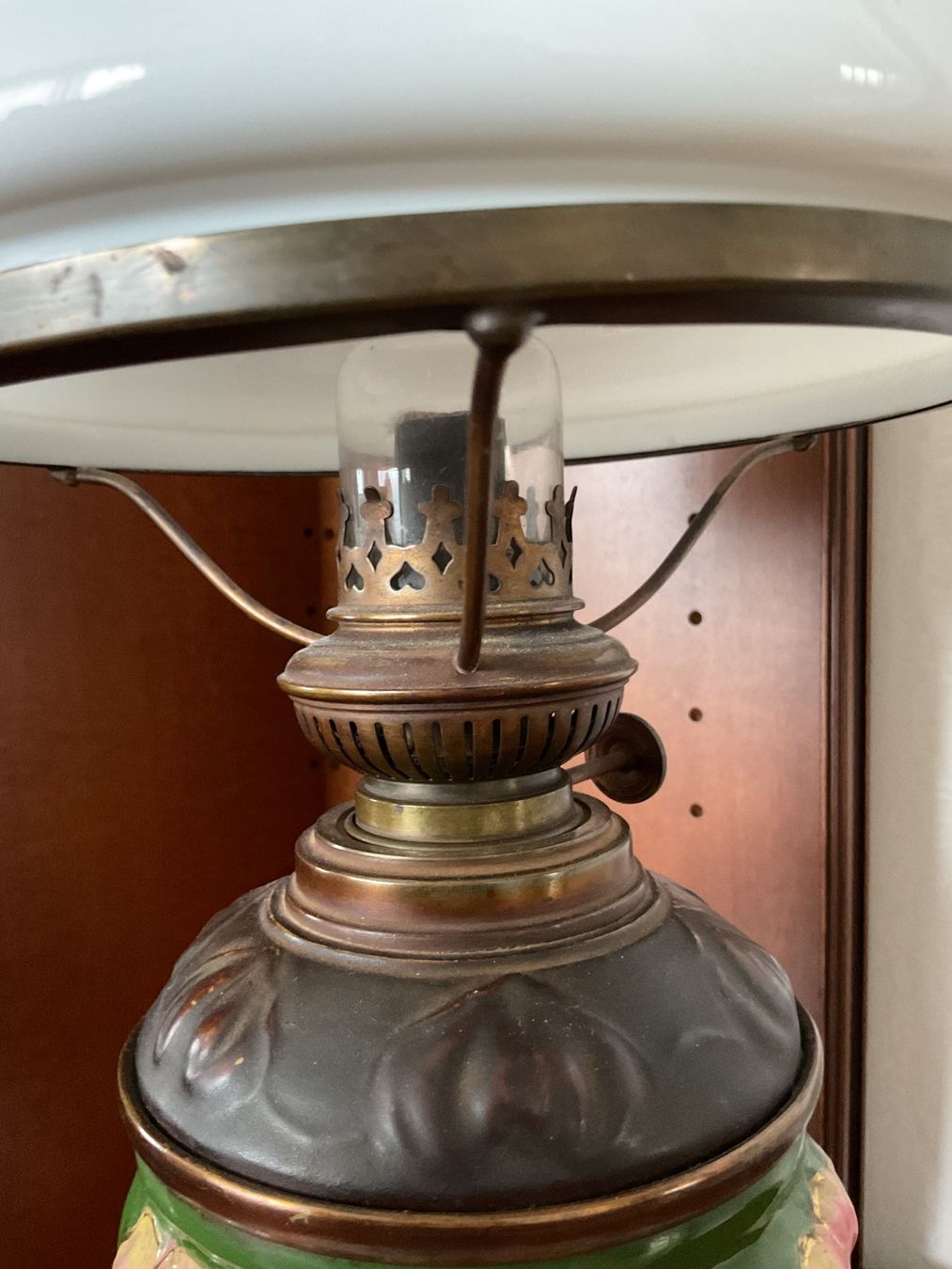 Lampade: Petroleumlampe antik – Usato da Bottmingen venduto da dc8_t5w9 3
