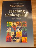 Shakespeare Didaktik: Teaching Shakespeare Rex Gibson CUP