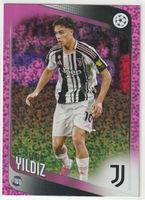 2025-26 Topps UCC Flagship Kenan Yildiz Pink Holo Foil