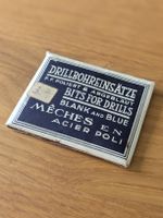 Drillbohreinsätze - Vintage Werkzeug