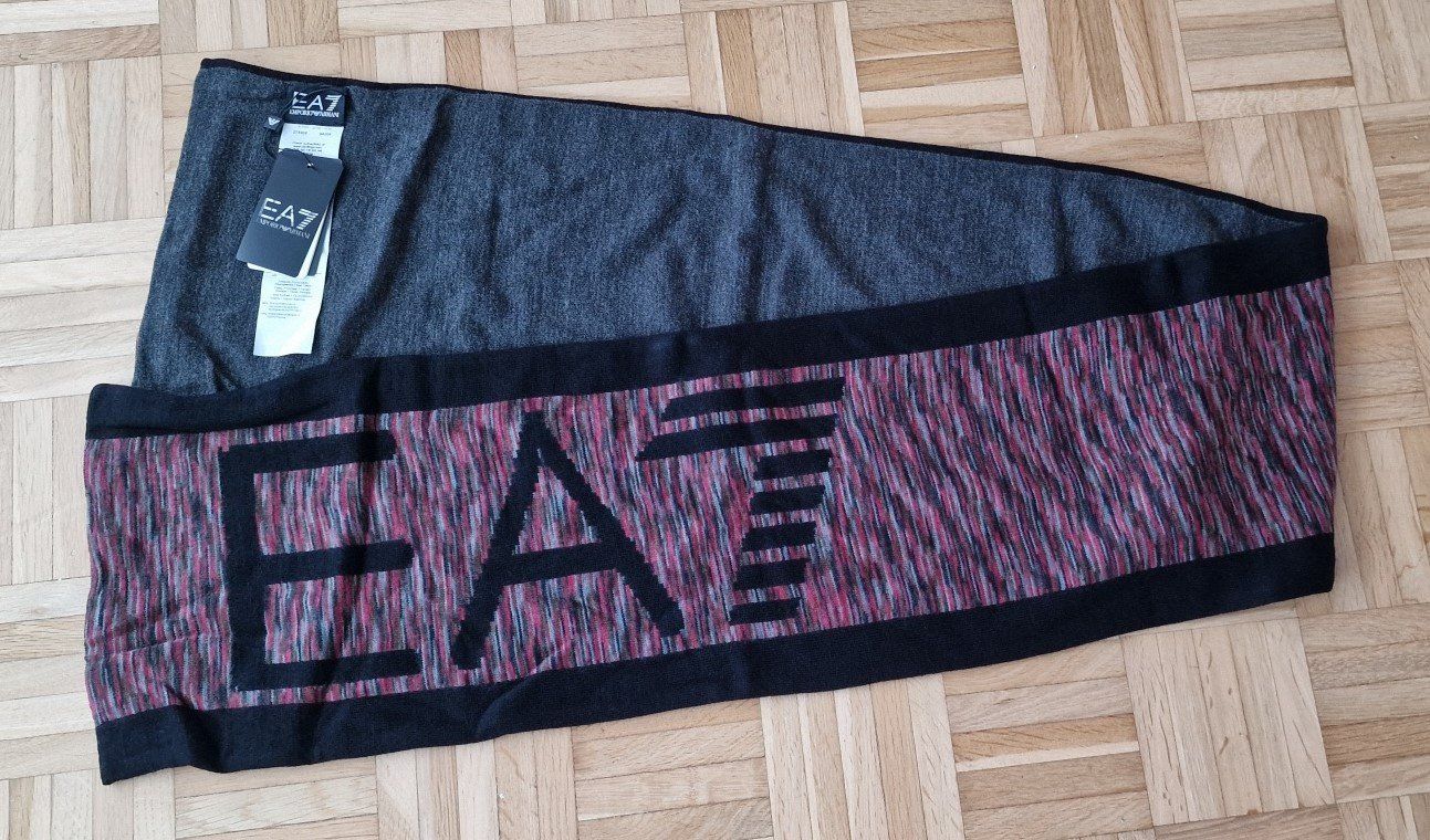 Armani Foulards, Tücher & Schals: EA7 Emporio Armani Schal rot/grau oder blau/grau Neu -40% – Neu und originalverpackt aus Turbenthal von sch_s72n 2