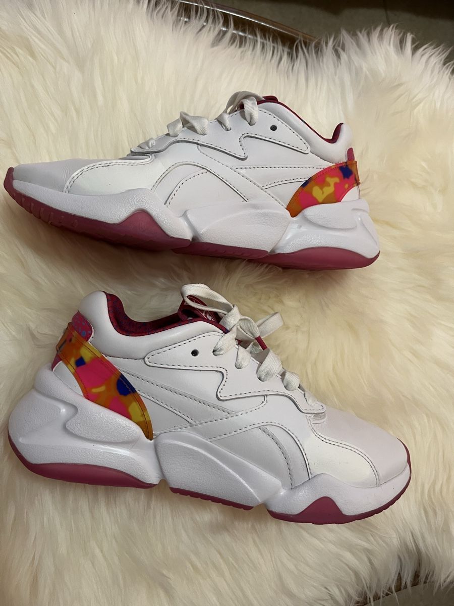 Puma Scarpe da donna: Baskets Puma Barbie blanches roses taille 36 – Nuovo (secondo la descrizione) da Ballens venduto da Annushka26 8