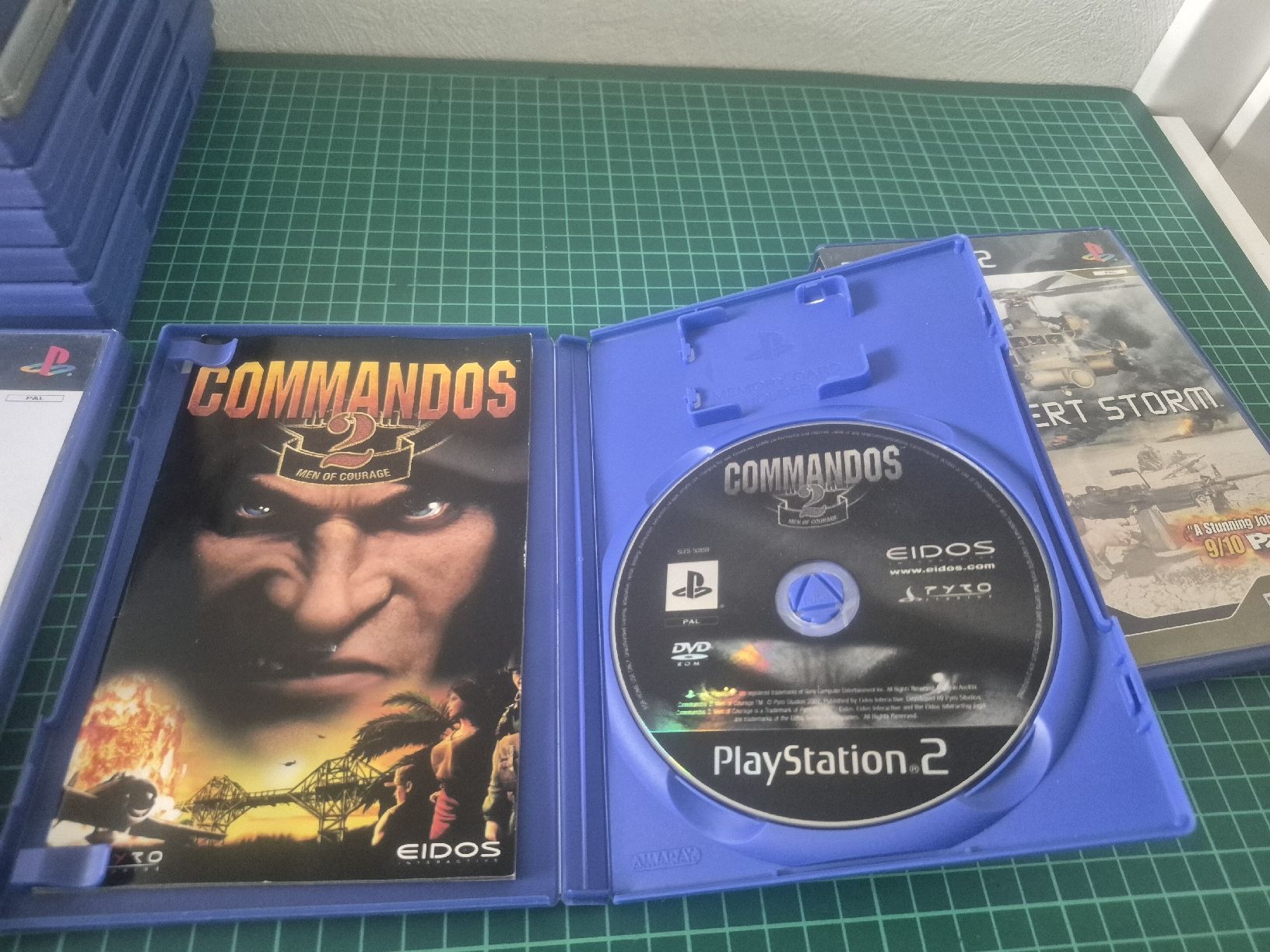 Sony Spiele: Playstation 2 Games: Commandos 2, Conflict Desert Storm PS2 – Gebraucht aus Meyrin von Retro-GZ 1