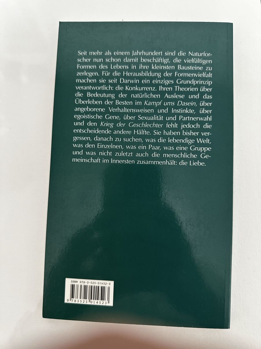 Libri: Die Evolution der Liebe von Gerald Hüther – Usato da Eglisau venduto da Brewster1 1