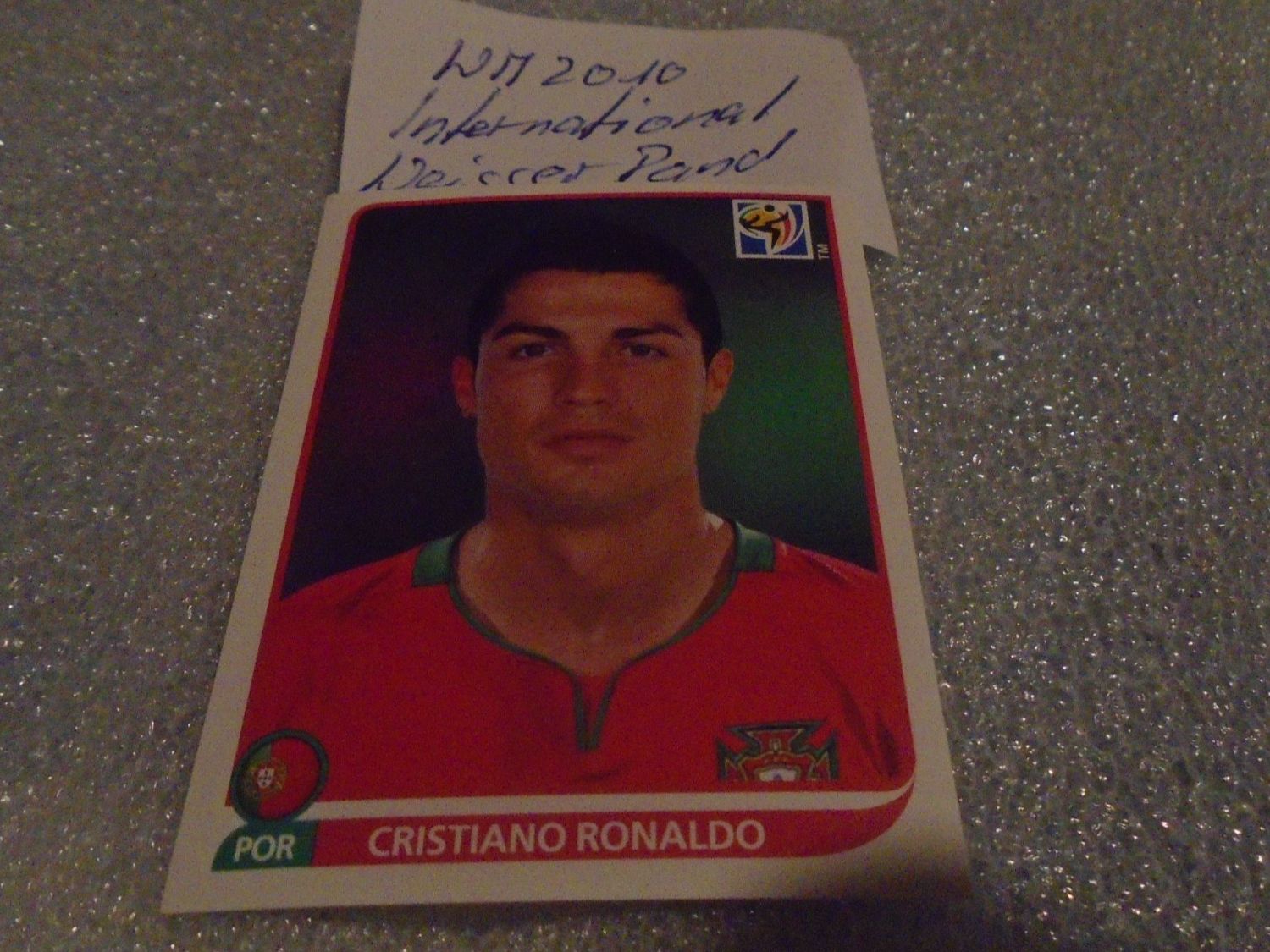 Panini Carte collezionabili: 1 Panini WM2010 Bildli Intern. Version Weisser Rand – Usato da Winterthur venduto da Beli2000 1
