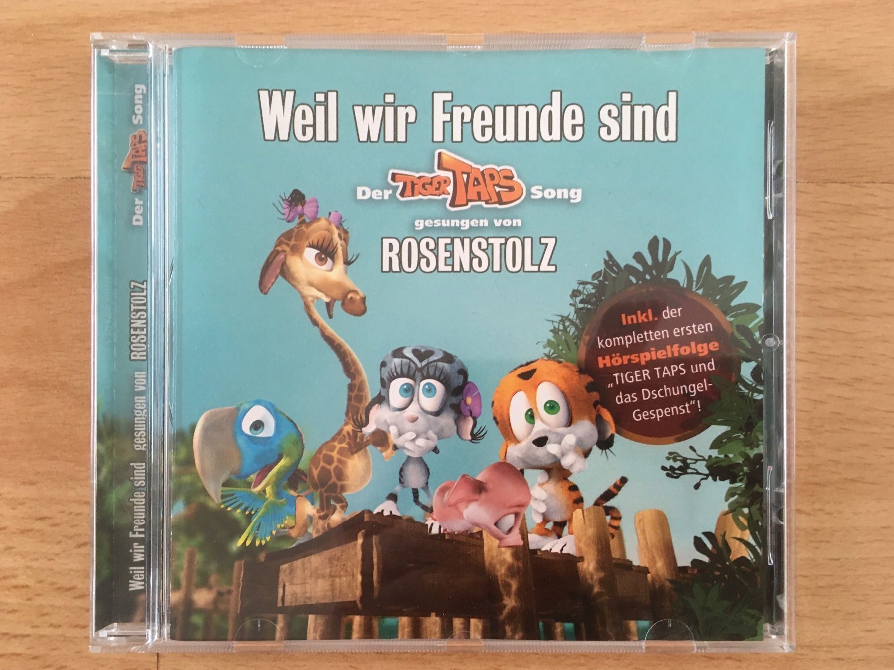 Livres audio: CD Tiger Taps und das Dschungel-Gespenst – D'occasion à Obernau par Corolli