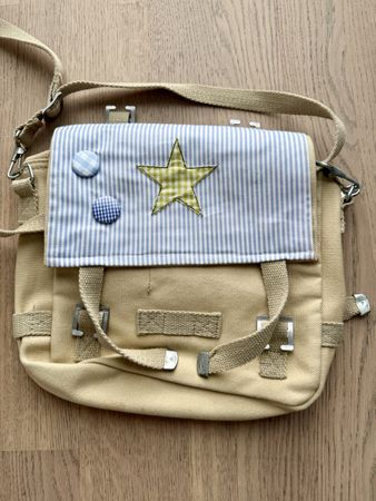 Kindergarten-Tasche mit Stern – auch fürs Velo geeignet