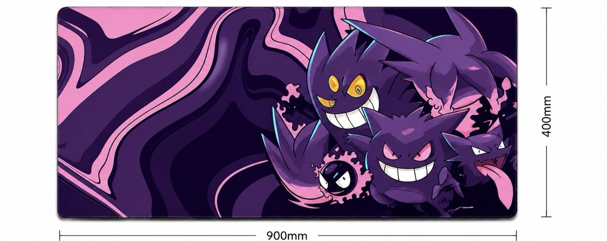 Mausmatten: Gengar XXL Gaming Mousepad – Neu (gemäss Beschreibung) aus Brüttisellen von serge_moliere