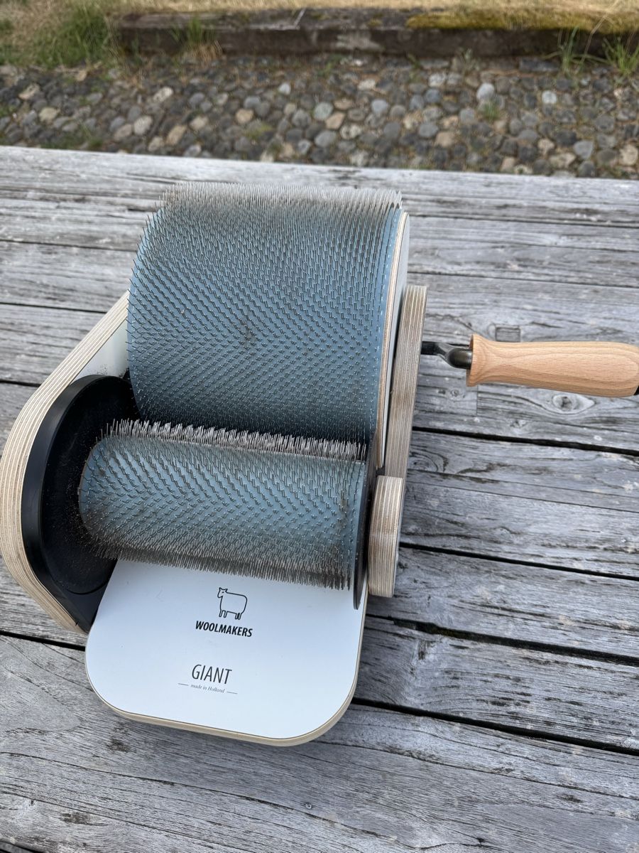 Alle Maschinen: Kardiermaschine WOOLMAKERS Giant  – Gebraucht aus Diessbach b. Büren von Stefand
