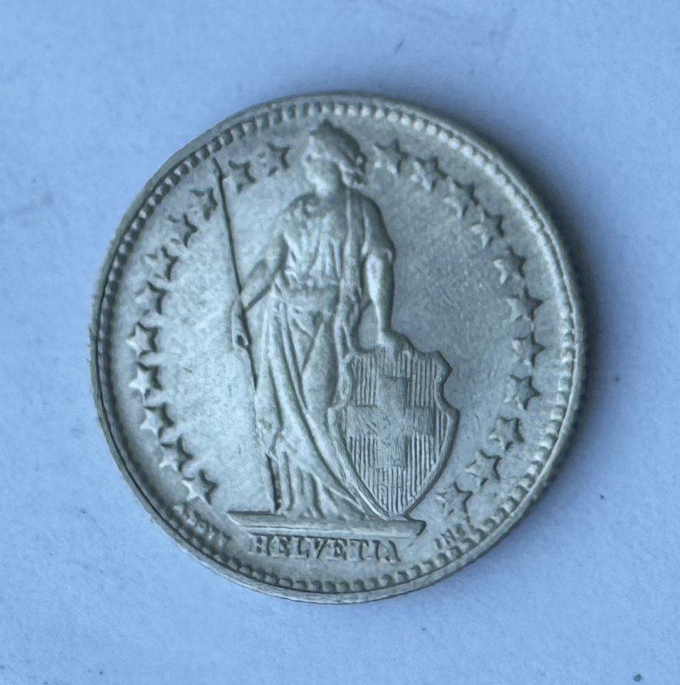 Tutti le monete: 1903 50 Rappen vz+ – Usato da Kirchberg SG venduto da Helveticus00 1