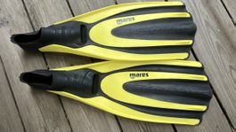 Mares Superchannel Flossen Grösse 36-37 Gelb/Schwarz