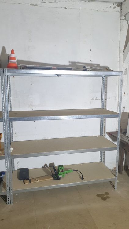 Scaffale Per Carichi Pesanti 180x160x60 Cm | Portata 1500 Kg, 5 Ripiani Regolabili | Per Garage E Officina - Foto 11