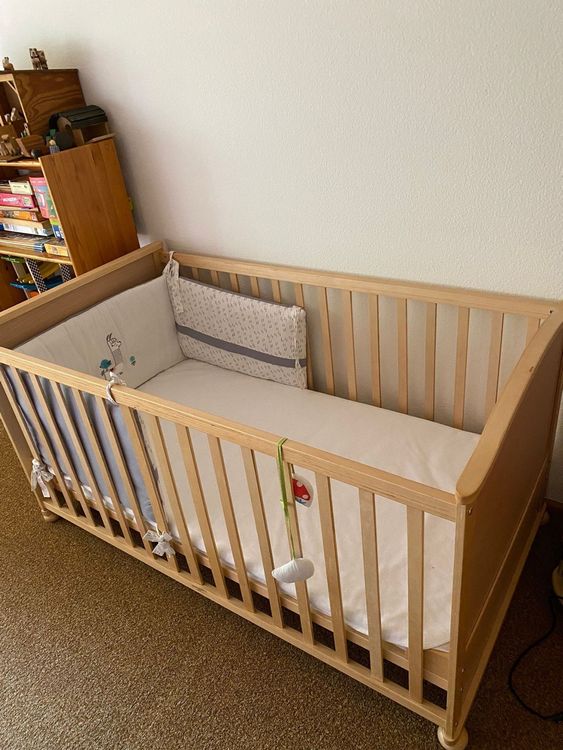 Babybett mit Ausstattung 70x140 Kaufen auf Ricardo