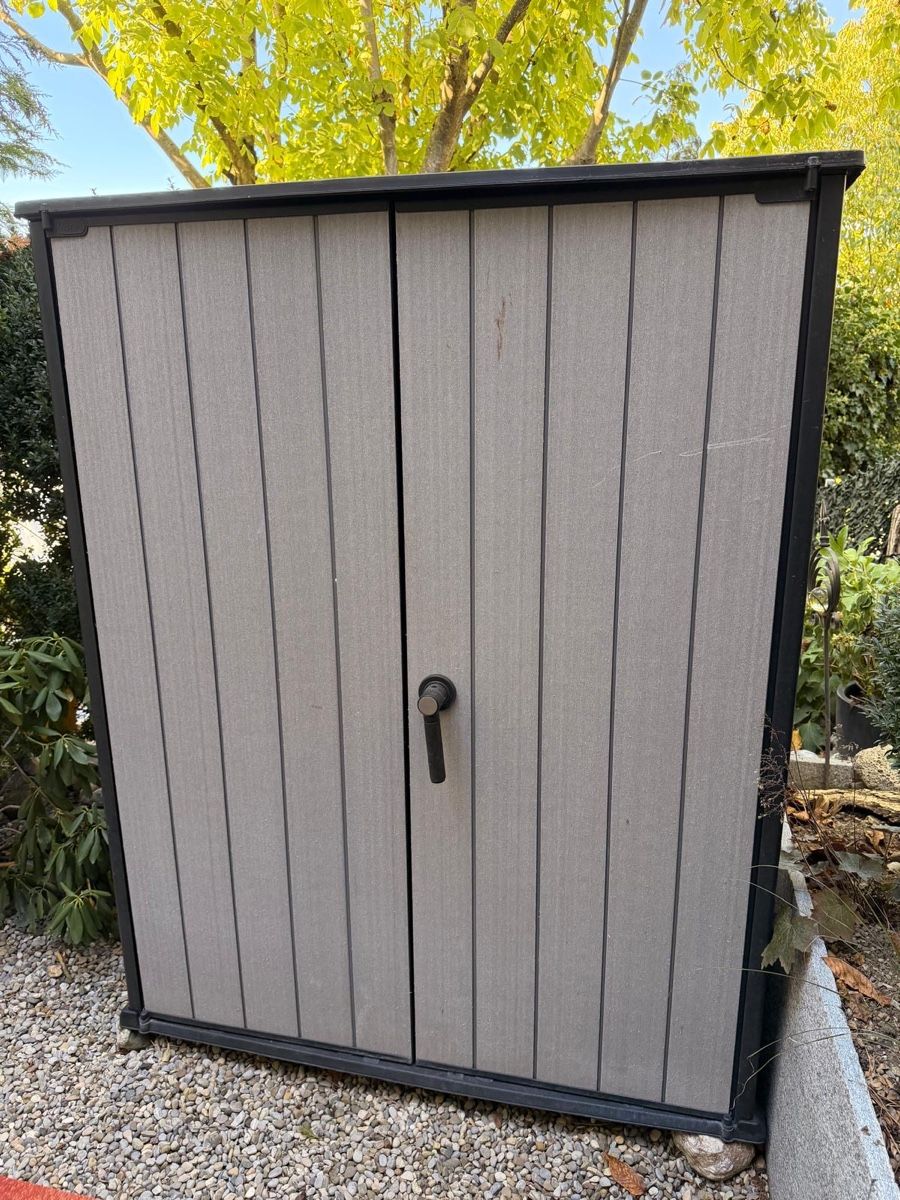 Box contenitori: Gartenschrank aus Kunststoff – Usato da Wängi venduto da Time_of_the_moon 3