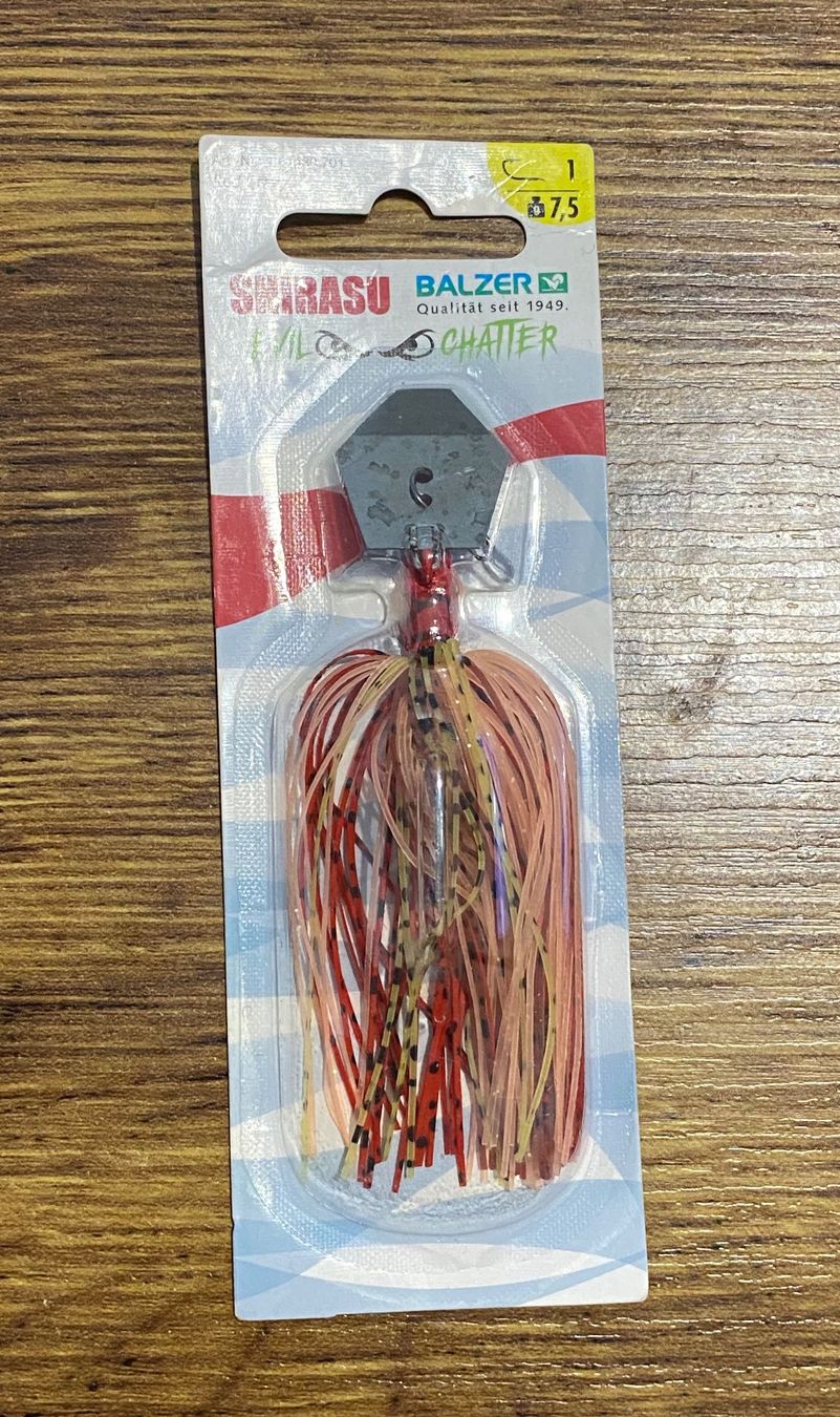 Balzer Köder: BALZER Shirasu Evil Chatterbait Gr.1, 7.5g – Neu und originalverpackt aus Widnau von Fishingtackle_Oggy