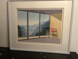 Kunstdruck mit Rahmen