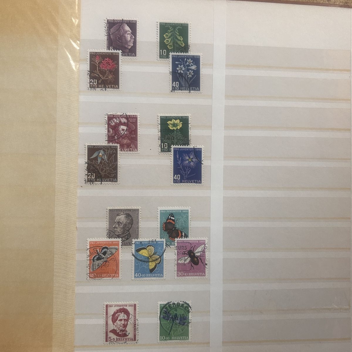 Tutti i francobolli: Briefmarken Sammlung gut erhalten, alte marken – Usato da Laufen venduto da belleskulptur 4