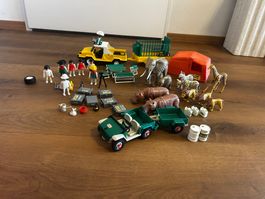 Vintage Playmobil Ngorongoro Expedition Viel Zubehör