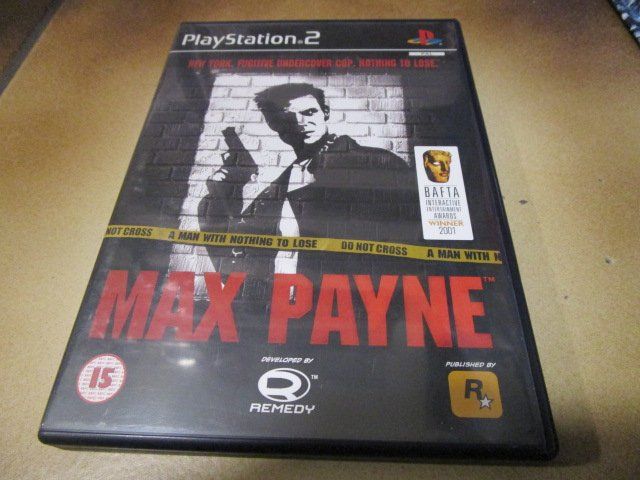 Max Payne PS2 UK 1