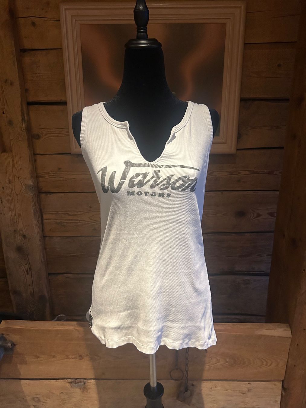 T-shirt: Warson Motors débardeur – Nuovo (secondo la descrizione) da Val-d'Illiez venduto da Dombou