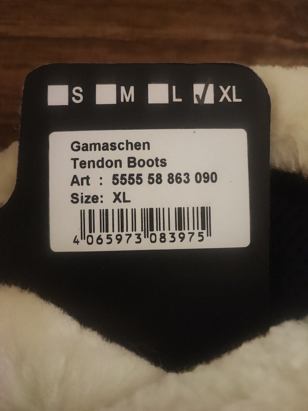Eskadron Stinchiere & Fasciature: Gamaschen tendon Boots Eskadron – Usato da Beinwil am See venduto da stephanielarsen 1
