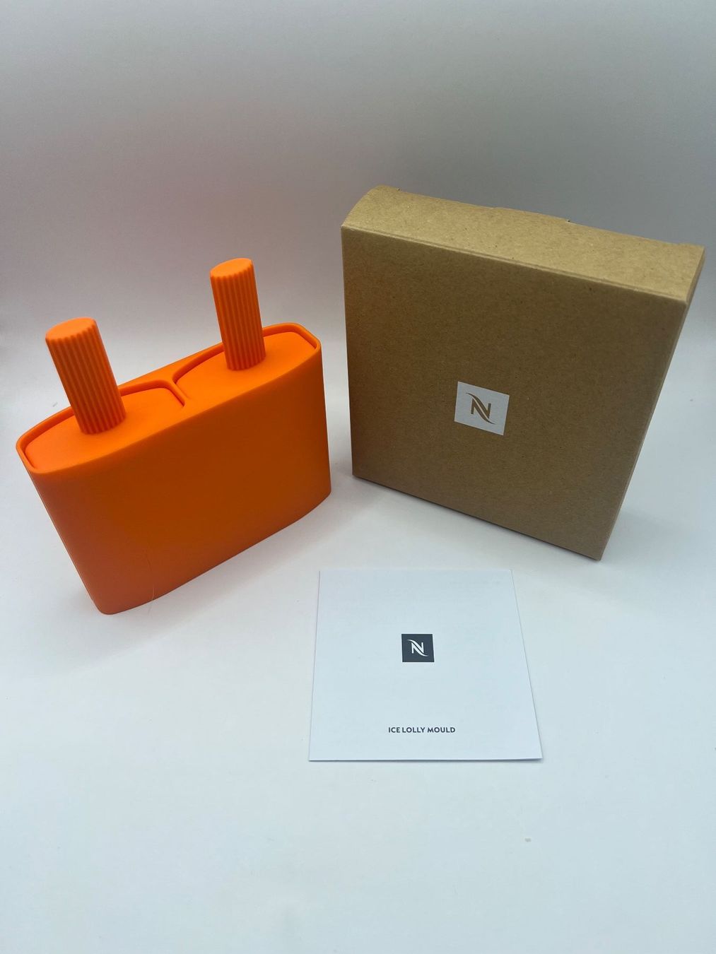Teglie da forno: Nespresso Popsicle Form Eisform Eislolly Kit Silikonform – Nuovo e nell'imballaggio originale da Vaduz venduto da NotNeeded 1